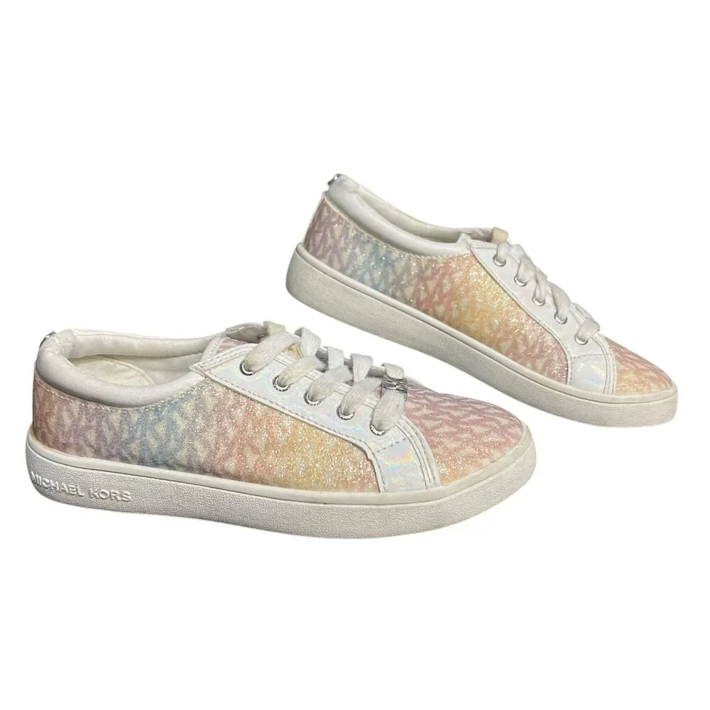Michael Michael Kors Shoes Girls Size 2 Pastel Unicorn Glitter Jem Miracle-888
